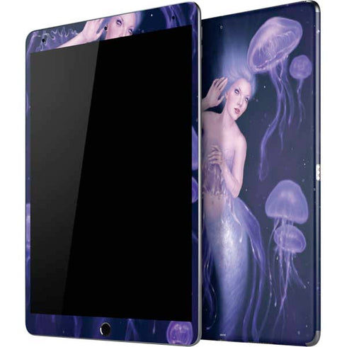 Mermaid and Jellyfish by Rachel Anderson iPad Skins