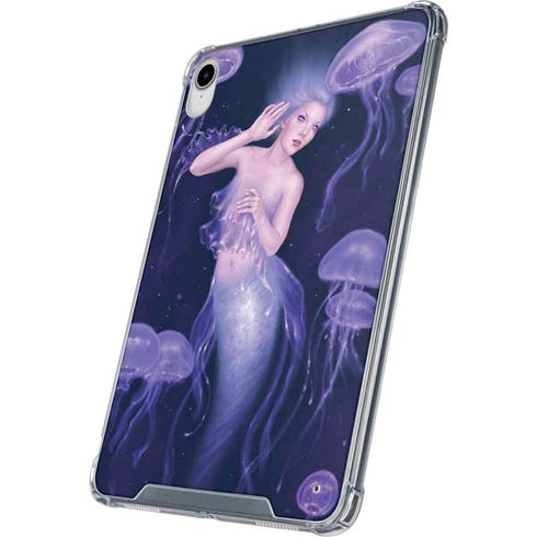 Mermaid and Jellyfish by Rachel Anderson iPad 11th Gen (2025) Clear Case