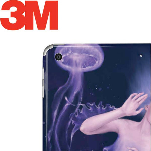 Mermaid and Jellyfish by Rachel Anderson Apple iPad Skin