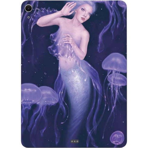 Mermaid and Jellyfish by Rachel Anderson Apple iPad Air Skin