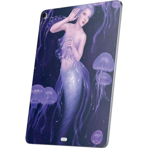 Mermaid and Jellyfish by Rachel Anderson Apple iPad Air Skin