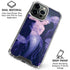 Mermaid and Jellyfish by Rachel Anderson iPhone 16 Pro Clear Case