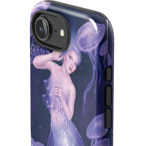 Mermaid and Jellyfish by Rachel Anderson iPhone 16e Impact Case