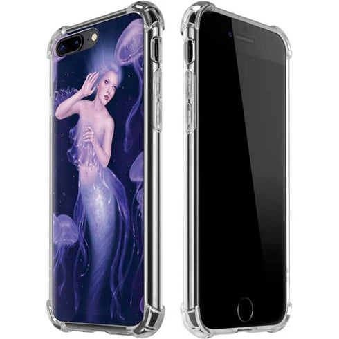 Mermaid and Jellyfish by Rachel Anderson iPhone Cases