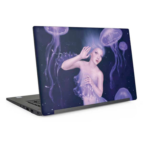 Mermaid and Jellyfish by Rachel Anderson Dell Latitude Skin