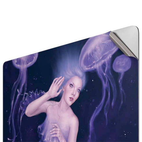 Mermaid and Jellyfish by Rachel Anderson Apple MacBook Pro 16-inch Skin