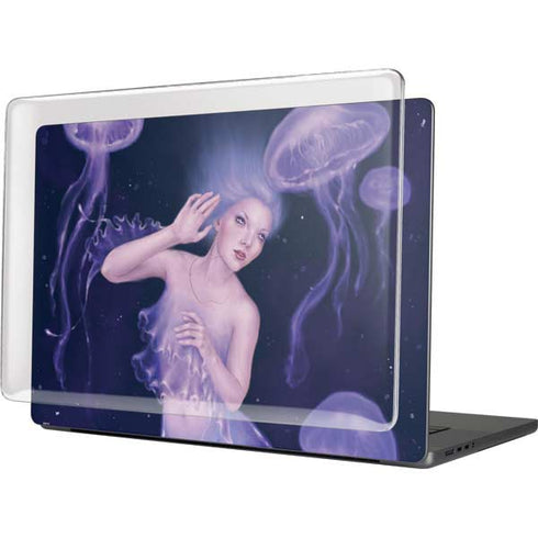 Mermaid and Jellyfish by Rachel Anderson MacBook Cases