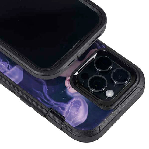 Mermaid and Jellyfish by Rachel Anderson Otterbox Defender iPhone Skin