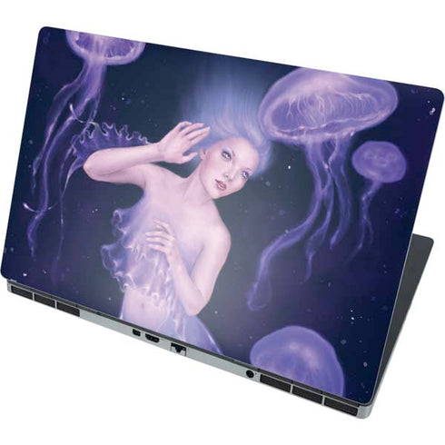 Mermaid and Jellyfish by Rachel Anderson Dell Precision Skin