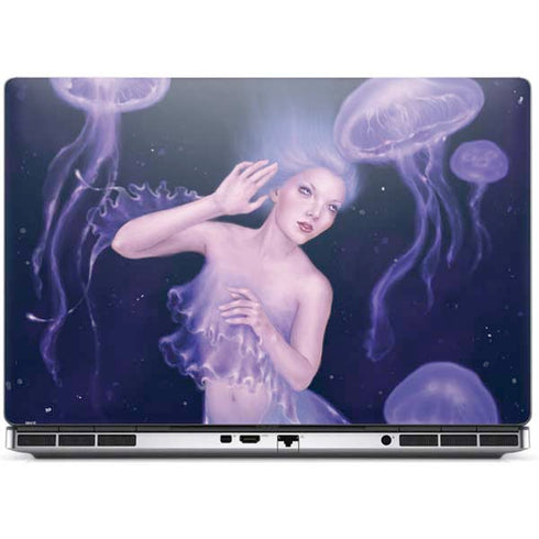 Mermaid and Jellyfish by Rachel Anderson Dell Precision Skin
