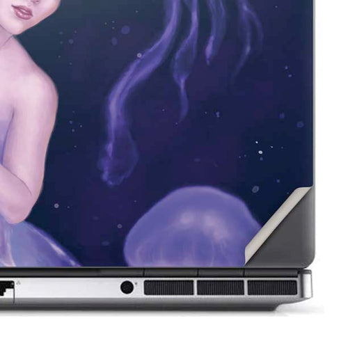 Mermaid and Jellyfish by Rachel Anderson Dell Precision Skin