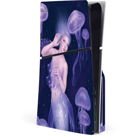 Mermaid and Jellyfish by Rachel Anderson PlayStation PS5 Skins