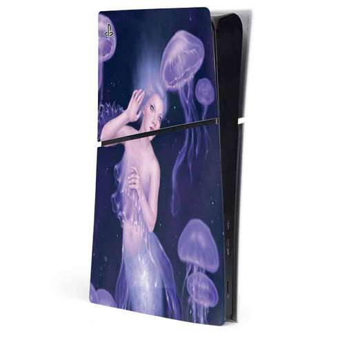 Mermaid and Jellyfish by Rachel Anderson PlayStation PS5 Skins