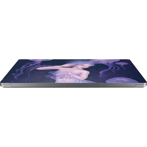 Mermaid and Jellyfish by Rachel Anderson Laptop Skins