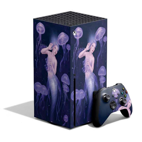 Rachel Anderson Mermaid and Jellyfish Xbox Series X Bundle Skin