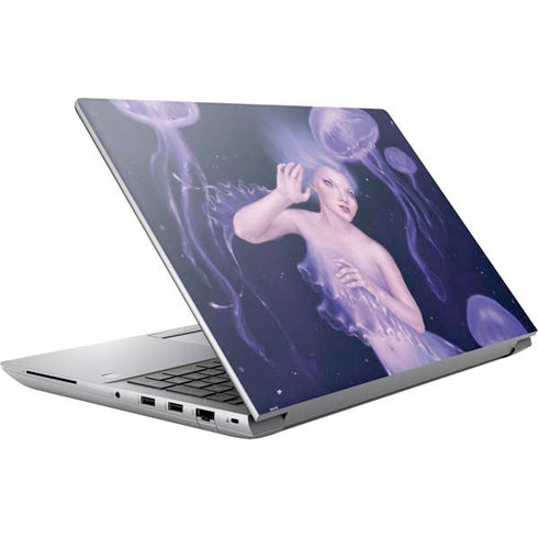 Mermaid and Jellyfish by Rachel Anderson HP ZBook Fury 16 G10 Skin