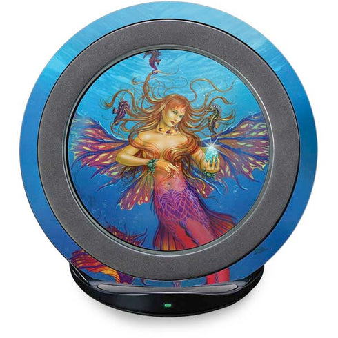 Mermaid Water Fairy by Ed Beard Jr Fast Charge Wireless Charging Stand Skin