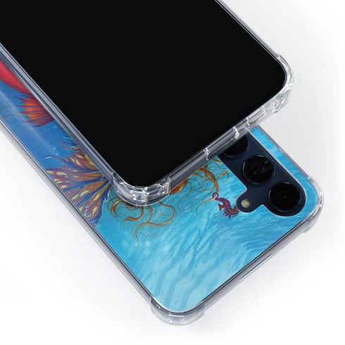 Mermaid Water Fairy by Ed Beard Jr Galaxy A55 5G Clear Case