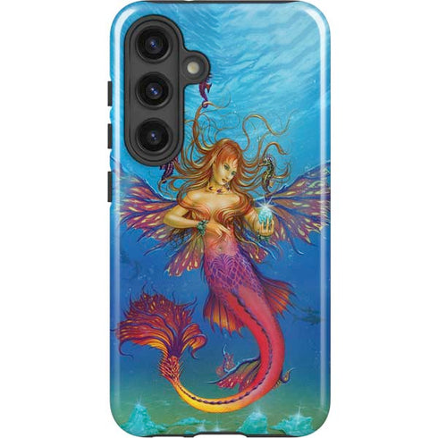 Mermaid Water Fairy by Ed Beard Jr Galaxy S25 Plus Impact Case