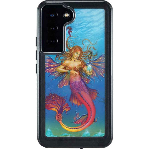 Mermaid Water Fairy by Ed Beard Jr Galaxy S24 Plus Waterproof Case