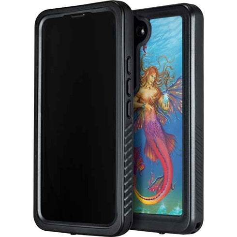 Mermaid Water Fairy by Ed Beard Jr Galaxy S24 Waterproof Case