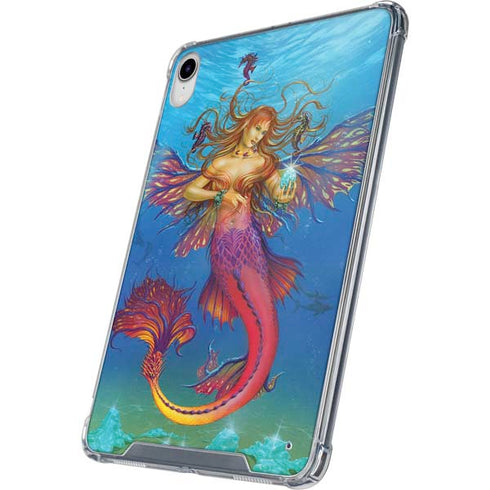 Mermaid Water Fairy by Ed Beard Jr iPad 11th Gen (2025) Clear Case