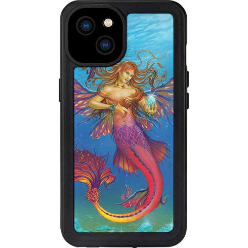 Mermaid Water Fairy by Ed Beard Jr iPhone 15 Plus Waterproof Case