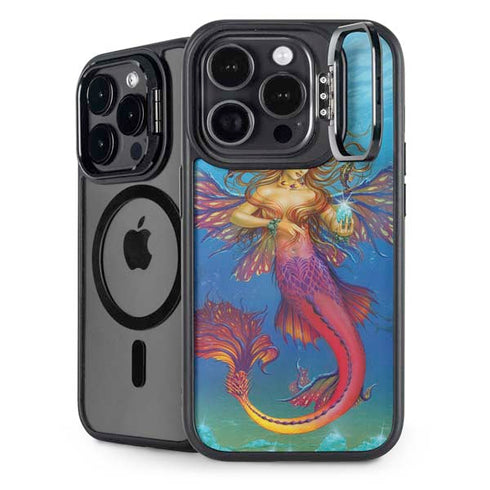 Mermaid Water Fairy by Ed Beard Jr iPhone 15 Pro Max Kickstand Case