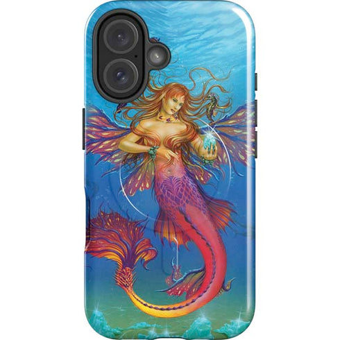 Mermaid Water Fairy by Ed Beard Jr iPhone 16 Magsafe Impact Case