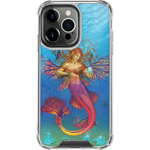 Mermaid Water Fairy by Ed Beard Jr iPhone 16 Pro Clear Case
