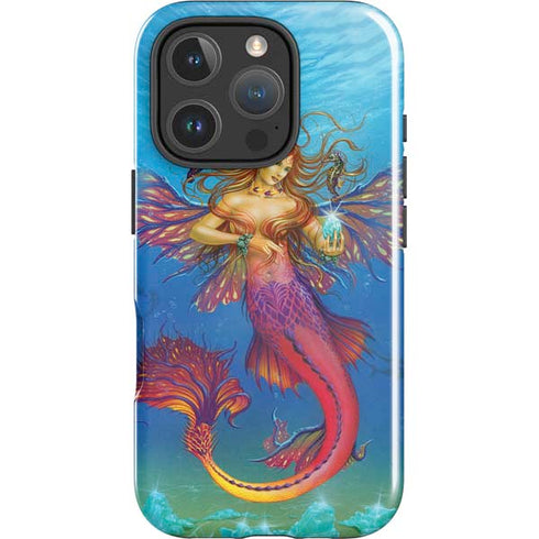 Mermaid Water Fairy by Ed Beard Jr iPhone 16 Pro Impact Case