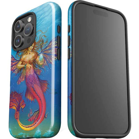 Mermaid Water Fairy by Ed Beard Jr iPhone 16 Pro Impact Case
