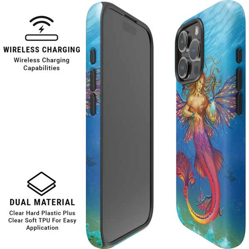 Mermaid Water Fairy by Ed Beard Jr iPhone 16 Pro Magsafe Impact Case