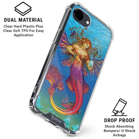 Mermaid Water Fairy by Ed Beard Jr iPhone 16e Clear Case