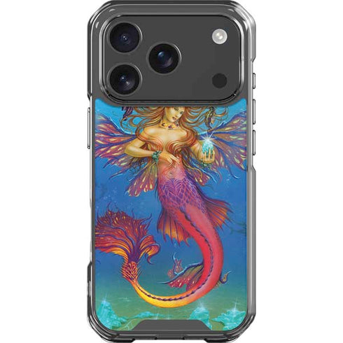 Mermaid Water Fairy by Ed Beard Jr iPhone 18 Pro Clear Case