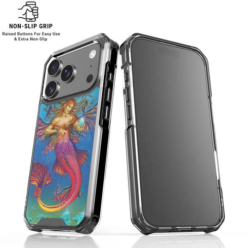 Mermaid Water Fairy by Ed Beard Jr iPhone 18 Pro Clear Case