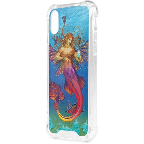 Mermaid Water Fairy by Ed Beard Jr iPhone XS Clear Case