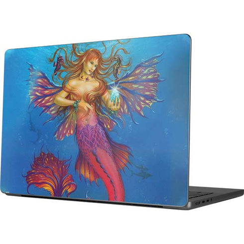 Mermaid Water Fairy by Ed Beard Jr Apple MacBook Pro 14-inch Skin