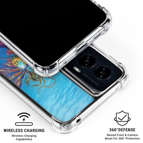 Mermaid Water Fairy by Ed Beard Jr Moto G Power 5G (2024) Clear Case