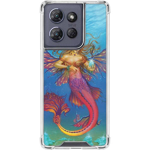 Mermaid Water Fairy by Ed Beard Jr Moto G Stylus 5G (2025) Clear Case