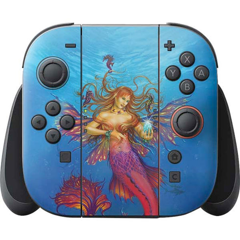 Mermaid Water Fairy by Ed Beard Jr Nintendo Switch 2 (2025) Joy-Con Controller Skin