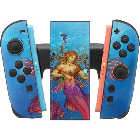 Mermaid Water Fairy by Ed Beard Jr Nintendo Switch 2 (2025) Joy-Con Controller Skin