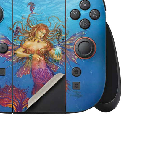 Mermaid Water Fairy by Ed Beard Jr Nintendo Switch 2 (2025) Joy-Con Controller Skin