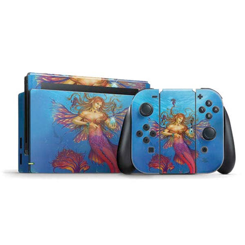Mermaid Water Fairy by Ed Beard Jr Nintendo Skins