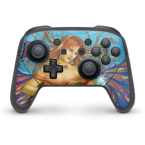 Mermaid Water Fairy by Ed Beard Jr Nintendo Skins