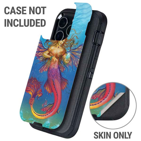 Mermaid Water Fairy by Ed Beard Jr Otterbox Defender iPhone Skin