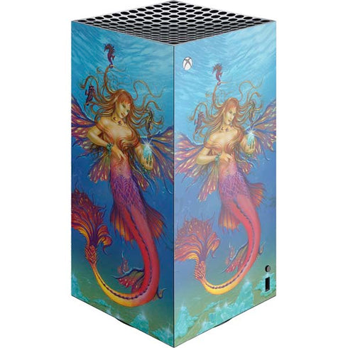 Mermaid Water Fairy by Ed Beard Jr XBox Series X Digital Edition Console Skin