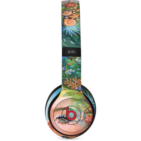 Mermaid with Sea Stars in Her Hair by Ivy Dolamore Beats Solo 3 Wireless Skin