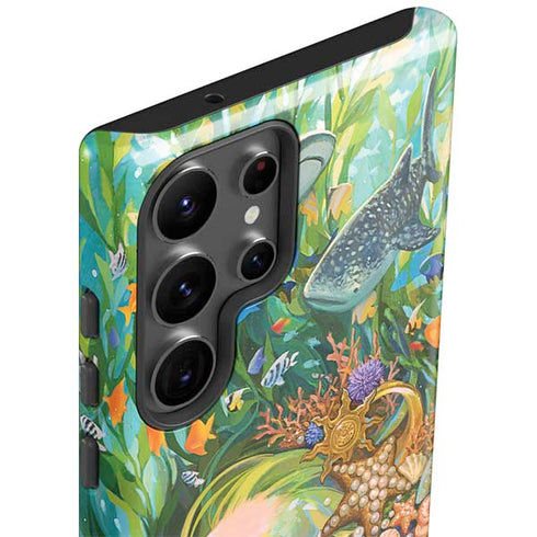 Mermaid with Sea Stars in Her Hair by Ivy Dolamore Galaxy S23 Ultra Pro Case