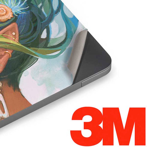 Mermaid with Sea Stars in Her Hair by Ivy Dolamore Apple MacBook Air Skin